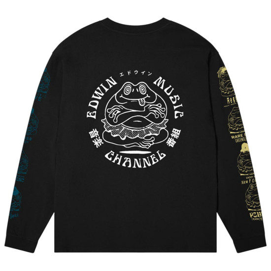 Edwin Ανδρική μακρυμάνικη μπλούζα Music Channel Longsleeve T-Shirt